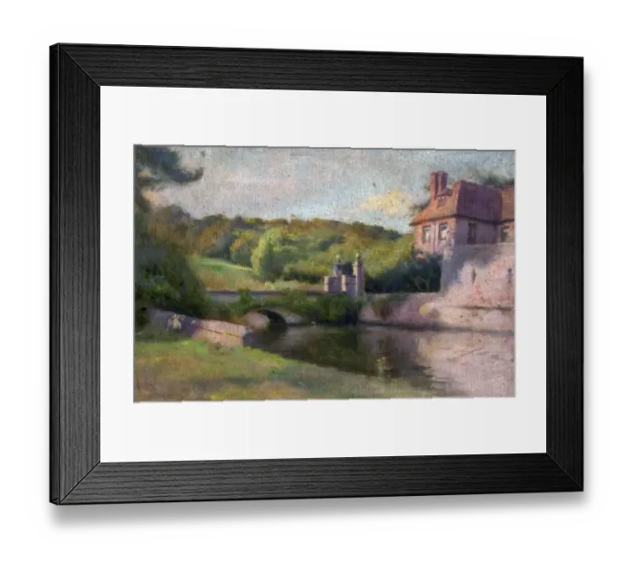Framed Print : Groombridge Hall, Kent - Charles Gogin Framed Print : Groombridge Hall, Kent - Charles Gogin