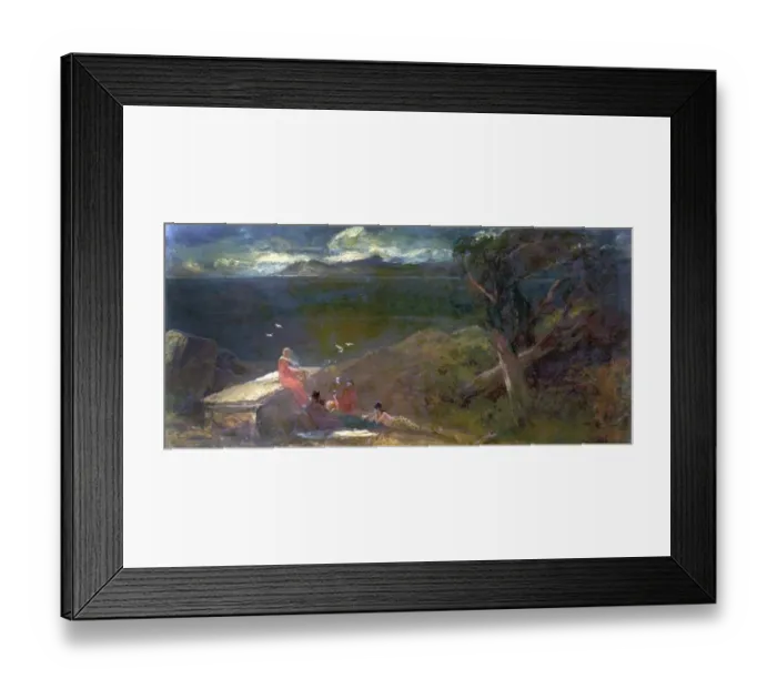 Framed Print : Circe (recto) - Edwin Ellis