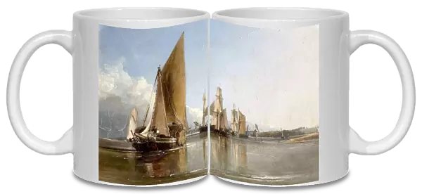 Boats Entering the Medway - George Chambers