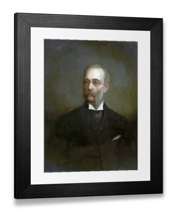 Framed Print : George Bellas Rothera (c. 1824-1907), Solicitor