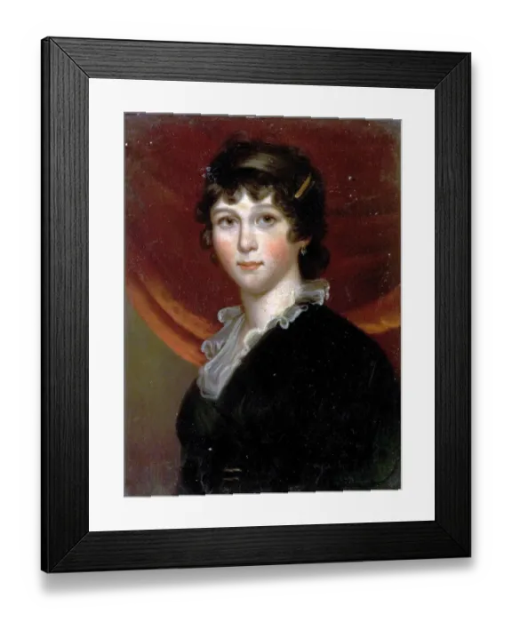Framed Print : Mrs Birkhead, nee Eliza Davisdon Framed Print : Mrs Birkhead, nee Eliza Davisdon