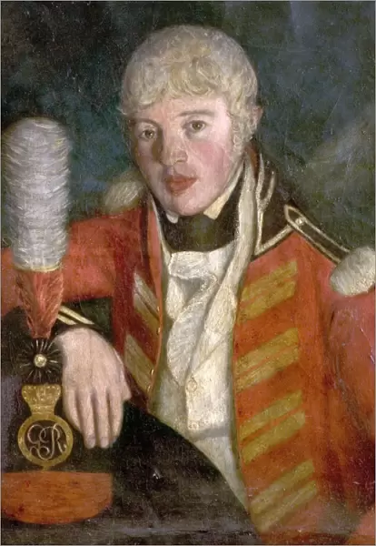 Portrait of an Officer (probably Major William Wylde, 1803-1808, OC, Southwell Volunteer Infantry)