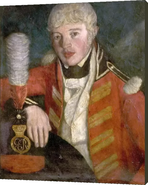 Portrait of an Officer (probably Major William Wylde, 1803-1808, OC, Southwell Volunteer Infantry)