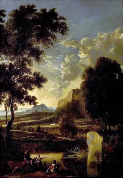 Landscape with Figures in the Foreground
