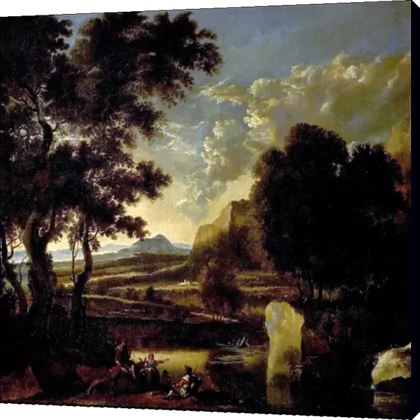 Landscape with Figures in the Foreground