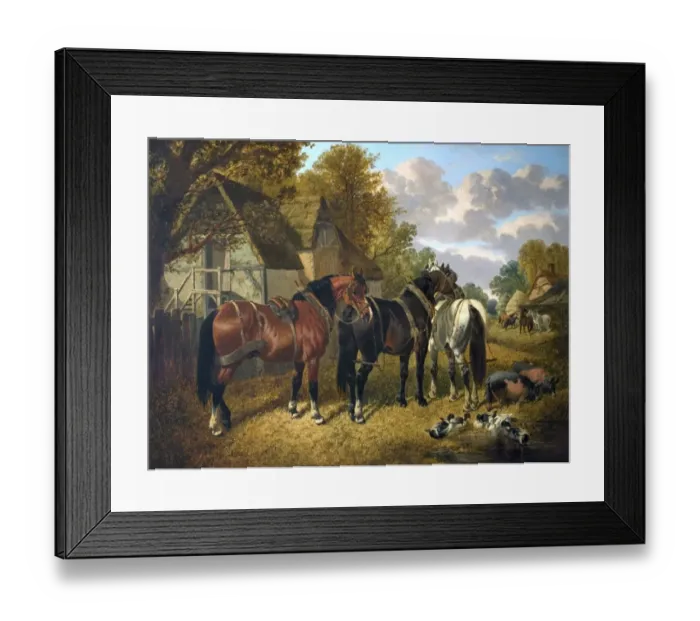Framed Print : Ready for the Plough Framed Print : Ready for the Plough