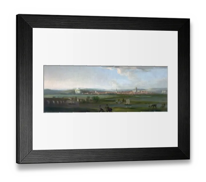Framed Print : Nottinghamshire from the South - George Lambert (style of) Framed Print : Nottinghamshire from the South - George Lambert (style of)