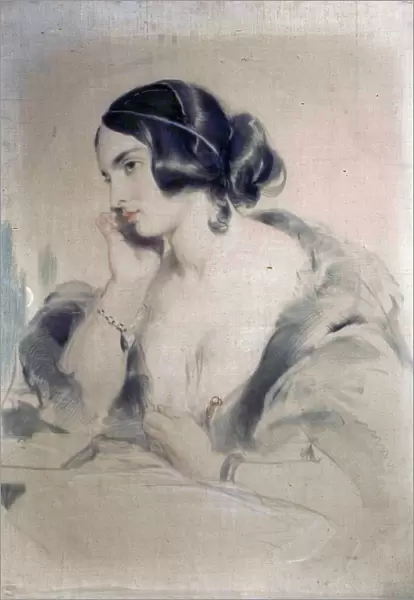 The Honourable Mrs Norton - Edwin Henry Landseer