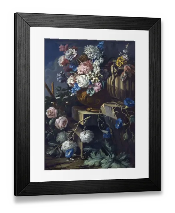 Framed Print : Flower Piece - Gasparo Lopez Framed Print : Flower Piece - Gasparo Lopez