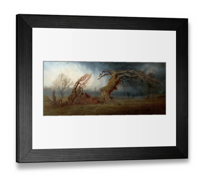 Framed Print : The Blasted Tree - Andrew MacCallum Framed Print : The Blasted Tree - Andrew MacCallum