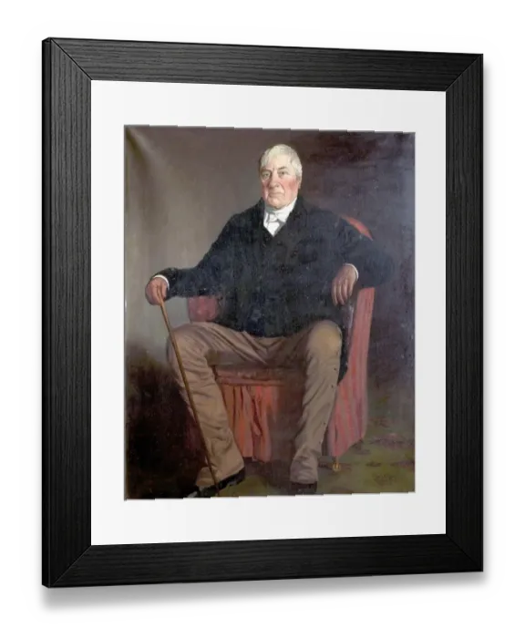 Framed Print : Mr Fisher - William Miller