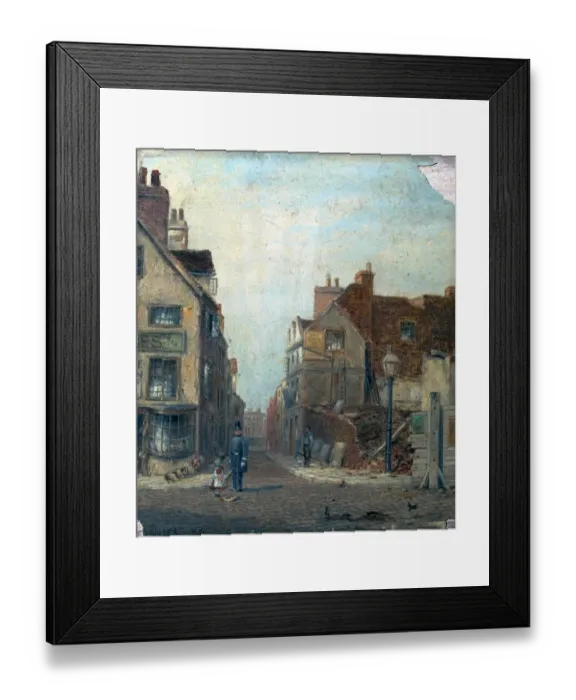 Framed Print : Sheep Lane, Nottingham - Claude Thomas Stanfield Moore Framed Print : Sheep Lane, Nottingham - Claude Thomas Stanfield Moore