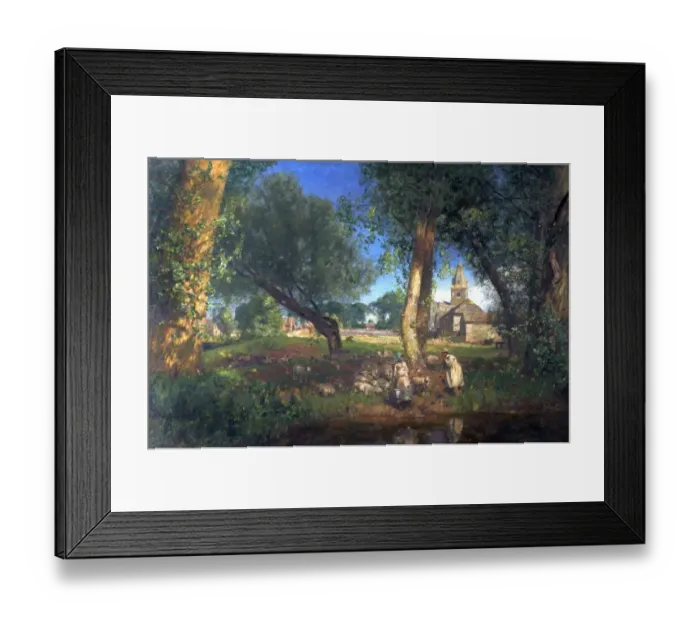 Framed Print : The Tithe Barns - David Murray