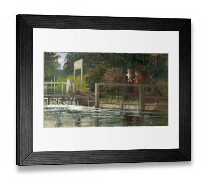 Framed Print : The Trysting Place - Laslett John Pott Framed Print : The Trysting Place - Laslett John Pott
