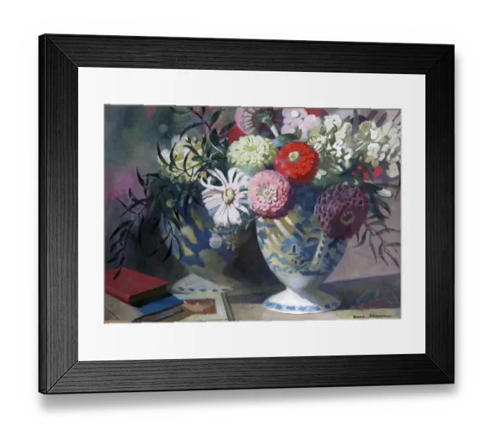 Framed Print : Reflections - George Sheringham Framed Print : Reflections - George Sheringham