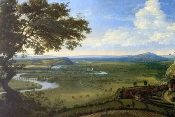 View of Nottingham from the East - Jan Siberechts (attributed to)