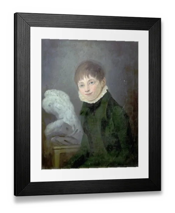 Framed Print : Josiah Gilbert, Aged 16 - Isaac II Taylor Framed Print : Josiah Gilbert, Aged 16 - Isaac II Taylor