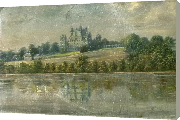 Wollaton Hall, Nottingham, from the Lake - Unknown Artist
