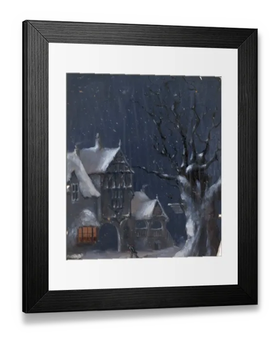 Framed Print : Punch Bowl, Nottingham - Unknown Artist Framed Print : Punch Bowl, Nottingham - Unknown Artist