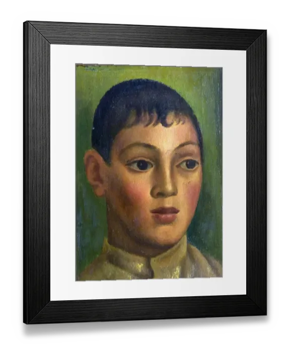 Framed Print : Head of a Boy - Mark Gertler Framed Print : Head of a Boy - Mark Gertler