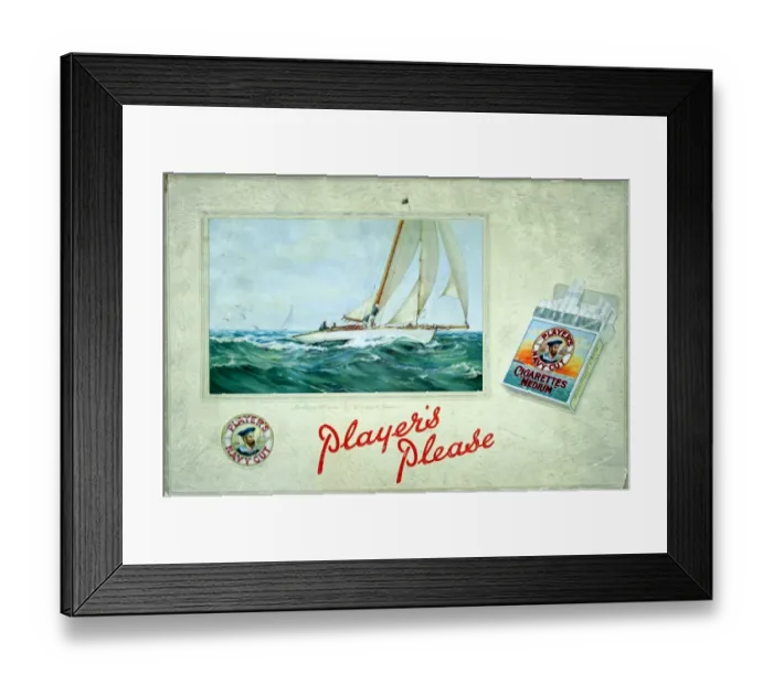 Framed Print : Navy Cut Medium Cigarettes, 1931