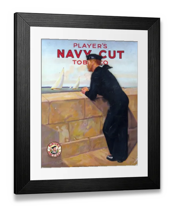 Framed Print : Navy Cut Tobacco, 1939=40 Framed Print : Navy Cut Tobacco, 1939=40