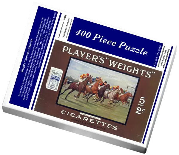 Weights Cigarettes, 1926=27