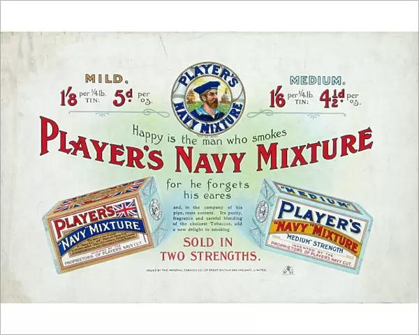 Navy Mixture tobacco, 1906