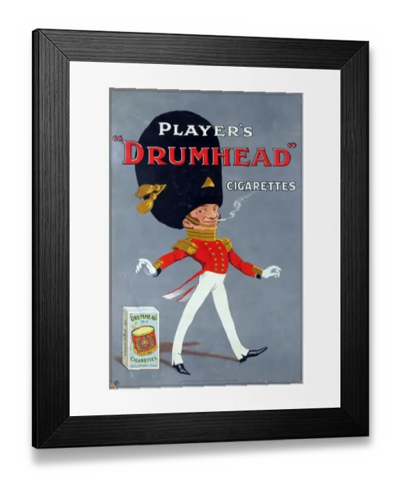 Framed Print : Drumhead Cigarettes, 1924=26 Framed Print : Drumhead Cigarettes, 1924=26