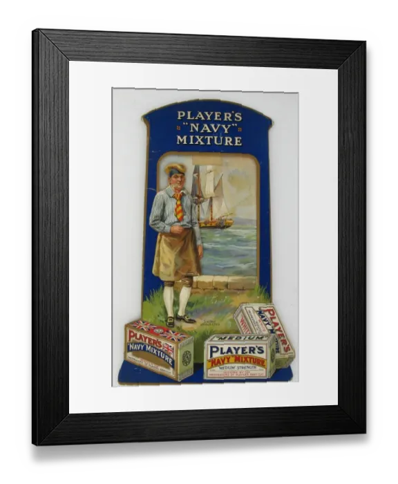 Framed Print : Navy Mixture tobacco, 1927 Framed Print : Navy Mixture tobacco, 1927
