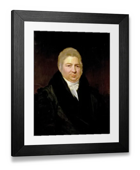 Framed Print : Portrait of George Coldham, by William Artaud, ca 1810 Framed Print : Portrait of George Coldham, by William Artaud, ca 1810