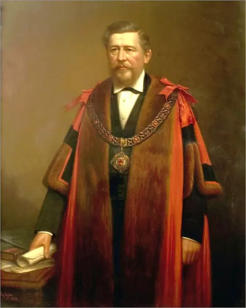 Portrait of Alderman William George Ward, by Sylvanus Redgate