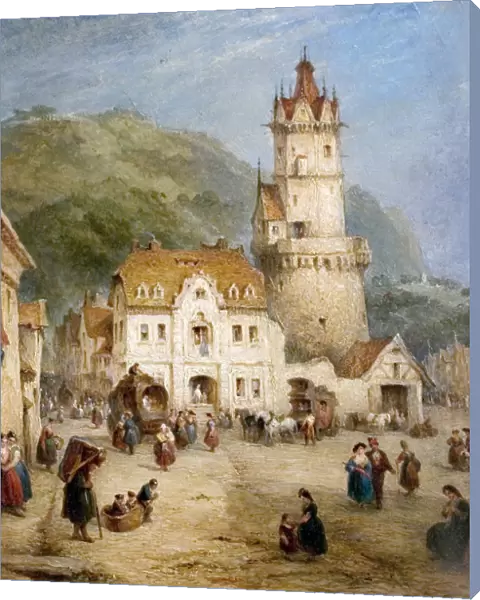 Andernach, Prussia, by George Jones, 1863