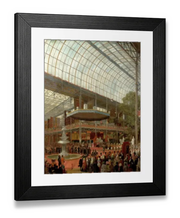 Framed Print : Opening Ceremony of the Great Exhibition 1851, by James Digman Wingfield Framed Print : Opening Ceremony of the Great Exhibition 1851, by James Digman Wingfield