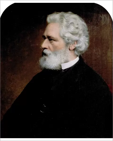 Portrait of Philip James Bailey, by John Edgar Williams, 1884