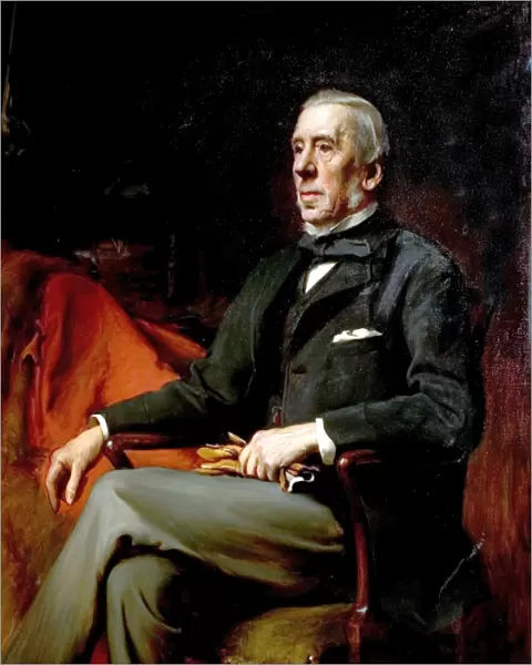 Portrait of Alderman John Barber, by Lance Calkin, 1888