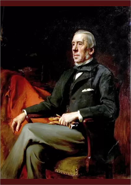 Portrait of Alderman John Barber, by Lance Calkin, 1888