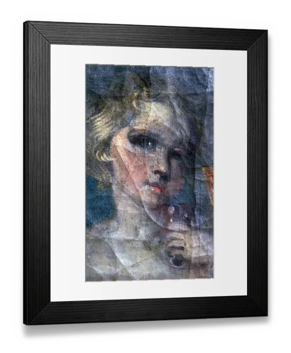 Framed Print : Portrait of a Child, by Thomas Stothard