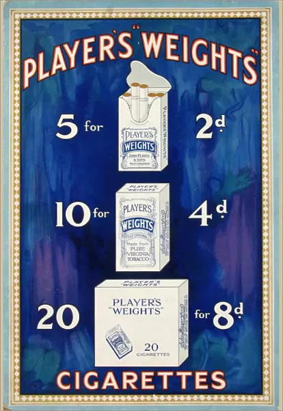 Weights Cigarettes, 1926=1928