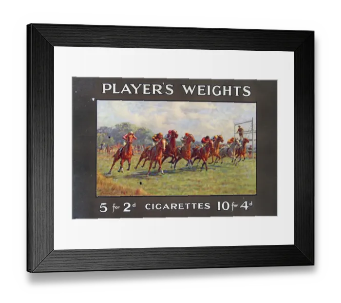 Framed Print : Weights Cigarettes, 1927=1928 Framed Print : Weights Cigarettes, 1927=1928
