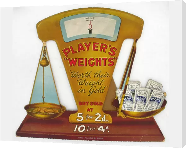 Weights Cigarettes, 1927