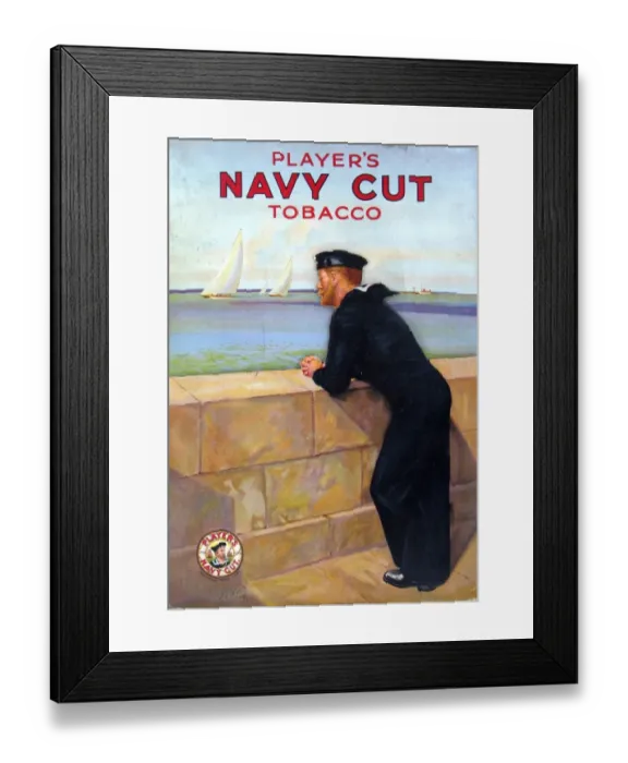Framed Print : Navy Cut Tobacco, 1939=40 Framed Print : Navy Cut Tobacco, 1939=40