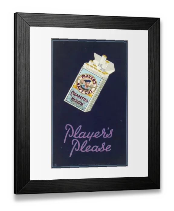 Framed Print : Navy Cut Medium Cigarettes, 1930 Framed Print : Navy Cut Medium Cigarettes, 1930