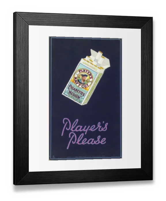 Framed Print : Navy Cut Medium Cigarettes, 1930 Framed Print : Navy Cut Medium Cigarettes, 1930