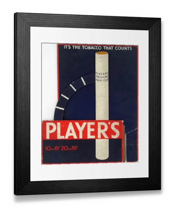 Framed Print : Navy Cut Medium Cigarettes, 1930 Framed Print : Navy Cut Medium Cigarettes, 1930