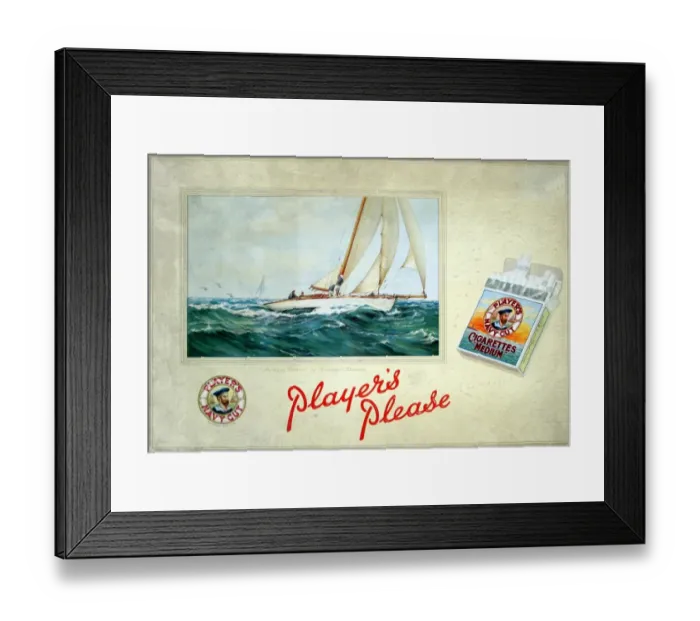 Framed Print : Navy Cut Medium Cigarettes, 1931