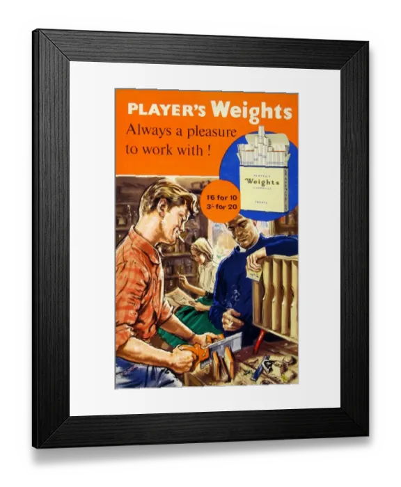Framed Print : Weights: Always a pleasure to work with! 1959 Framed Print : Weights: Always a pleasure to work with! 1959