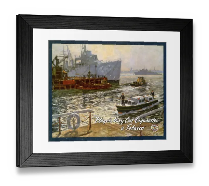 Framed Print : Kings Stairs, Portsmouth Dockyard, 1956 Framed Print : Kings Stairs, Portsmouth Dockyard, 1956