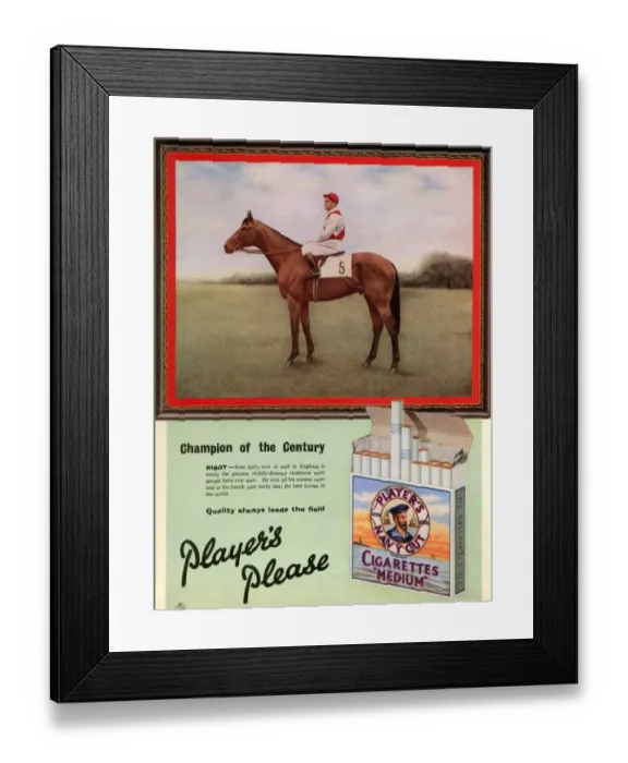 Framed Print : Quality always leads the field: Champion of the Century, 1957=1958 Framed Print : Quality always leads the field: Champion of the Century, 1957=1958