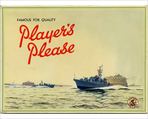 Famous for quality: Players Please, 1958